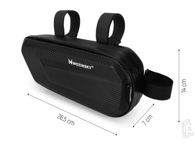 Odoln� �portov� ta�ka na r�m bicykla (�ierna)