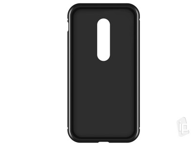 Magnetic Shield Black (ierny) - Magnetick kryt s tvrdenm sklom na OnePlus 7 Pro