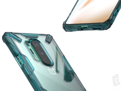 RINGKE Fusion X (ierny) - Odoln ochrann kryt (obal) na OnePlus 8 Pro