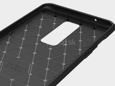 Fiber Armor Defender Black (ierny) - odoln ochrann kryt (obal) na OnePlus 6 **VPREDAJ!!