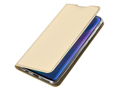 Luxusné Slim Fit puzdro (zlaté) pre Oppo Reno 7 Pro 5G