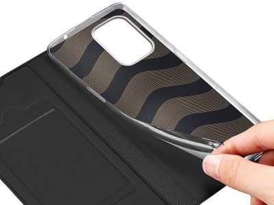 Luxusn� Slim Fit puzdro (�ierna) pre Oppo Reno 6 5G