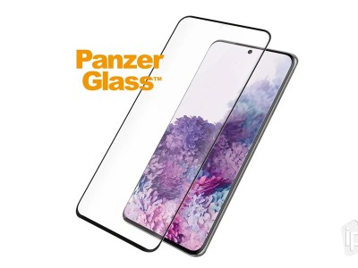 PanzerGlass Case Friendly Black (ierny) - Tvrden ochrann sklo na displej na Samsung Galaxy S20
