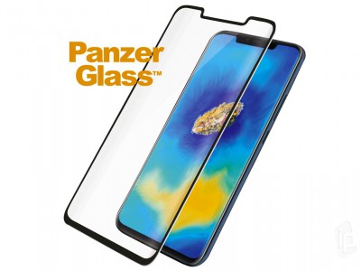 PanzerGlass Curved Edges Black Case Friendly (ierny) - Tvrden ochrann sklo na cel displej pre Huawei Mate 20 Pro