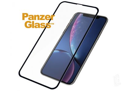 PanzerGlass Case Friendly Black (ierny) - Tvrden ochrann sklo na displej na Apple iPhone XR / iPhone 11