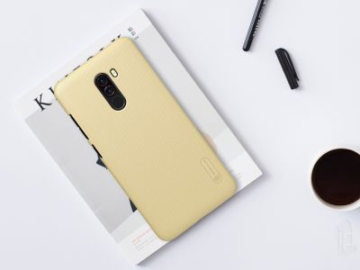 Exclusive SHIELD Gold (zlat) - Luxusn ochrann kryt (obal) pre Xiaomi Pocophone F1 **VPREDAJ!!