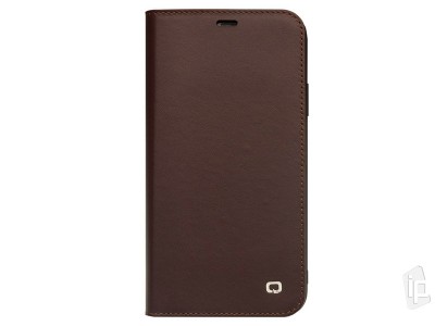 QIALINO Business Leather Wallet Book (hned) - Luxusn koen puzdro pre Apple iPhone 11 Pro **AKCIA!!