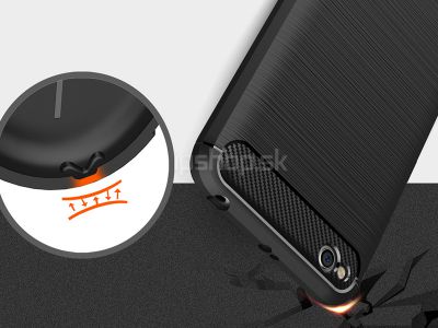 Fiber Armor Defender Grey (ed) - odoln ochrann kryt (obal) na Xiaomi Redmi 5A **VPREDAJ!!