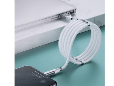 Remax Magnetic Cable (2.1A)  Magnetick nabjac a synchronizan kbel USB-USB-C (1m) **AKCIA!!
