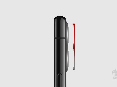 Ringke Camera Styling Protector (strieborn) - 1x Ochrann sklo na zadn kameru pre Apple iPhone 11 Pro / 11 Pro Max