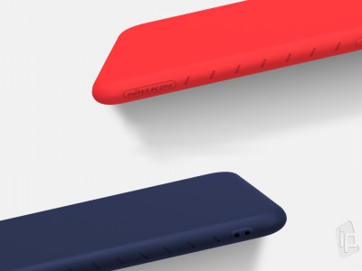 NILLKIN Silicone Rubber Wrap (ierny) - Luxusn ochrann kryt (obal) na Apple iPhone 11 Pro