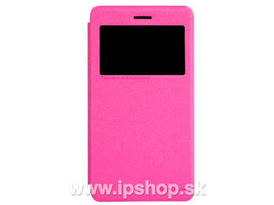 Window Side Flip puzdro pre Lenovo S860 ru�ov� **AKCIA!!