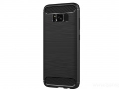 Fiber Armor Defender Black (ern) - odoln ochrann kryt (obal) na Samsung Galaxy S8 Plus