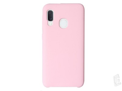 Liquid Silicone Cover (růžový) - Ochranný obal na Samsung Galaxy A20e