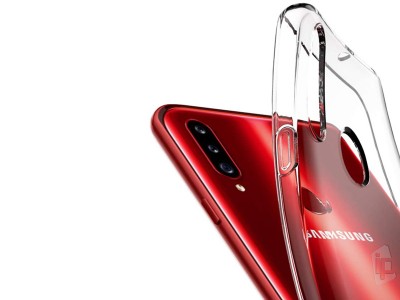 Jelly TPU Clear (��ry) - Ochrann� obal na Samsung Galaxy A20s