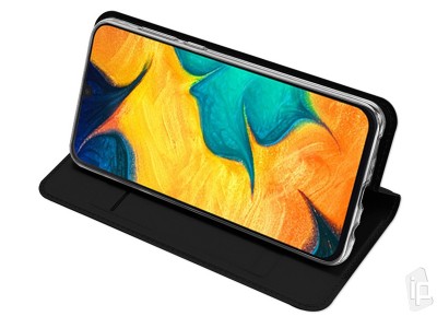Luxusn� Slim Fit puzdro (�ierne) pre Samsung Galaxy A20s