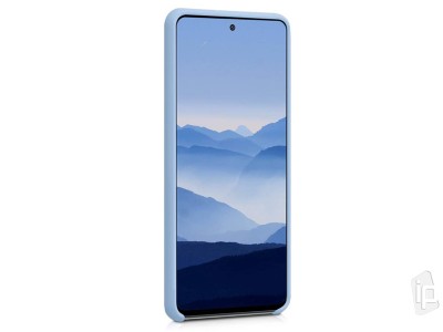 Liquid Silicone Cover (modr) - Ochrann obal na Samsung Galaxy A21S