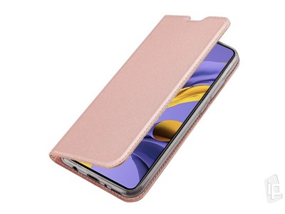 Luxusn� Slim Fit puzdro (ru�ov�) pre Samsung Galaxy A42 5G