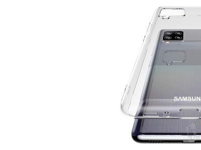 Ochrann gelov kryt (obal) TPU Ultra Clear (ry) na Samsung Galaxy A42 5G
