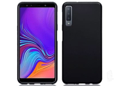 Ochrann kryt (obal) TPU Black (ierny) na Samsung Galaxy A7 2018 **VPREDAJ!!