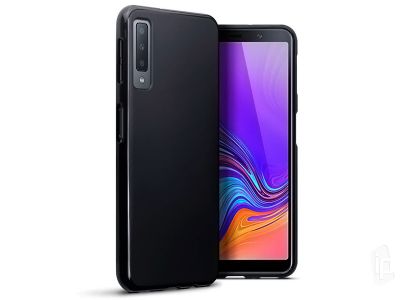 Ochrann kryt (obal) TPU Black (ierny) na Samsung Galaxy A7 2018 **VPREDAJ!!