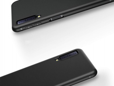 Ochrann kryt (obal) Ultra Slim TPU Black (ierny) na Samsung Galaxy A7 2018