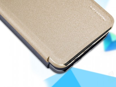 Luxusn Sparkle Flip puzdro (zlat) pre Samsung Galaxy A9 2018 **VPREDAJ!!