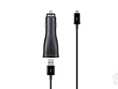 Samsung Car Adapter 2A (10W)  Autonabjaka + Nabjac kbel USB  Micro USB (1,5m)