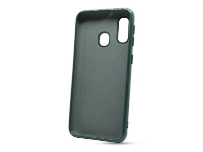 Liquid Silicone Cover Green (zelen) - Ochrann kryt (obal) na Samsung Galaxy A20e