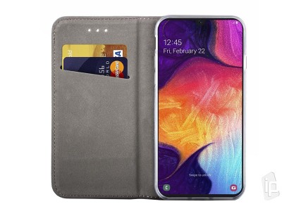 Fiber Folio Stand Pink (rov) - Flip pouzdro na Samsung Galaxy A02s
