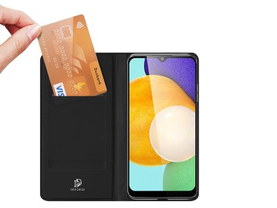 Luxusn� Slim Fit puzdro (�ierna) pre Samsung Galaxy A03s