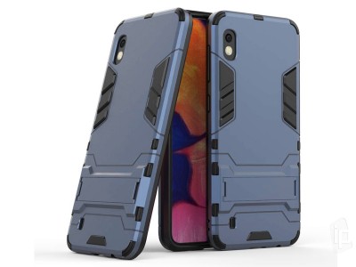 Armor Stand Defender (edo-modr) - Odoln kryt (obal) na Samsung Galaxy A10