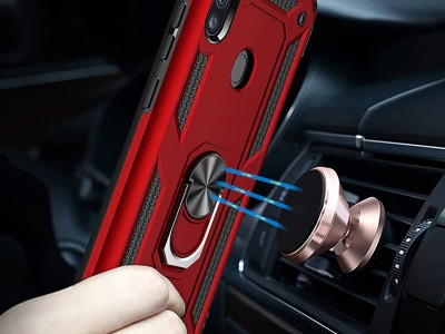 Fusion Ring Armor (�erven�) - Odoln� kryt (obal) na Samsung Galaxy M11 / A11