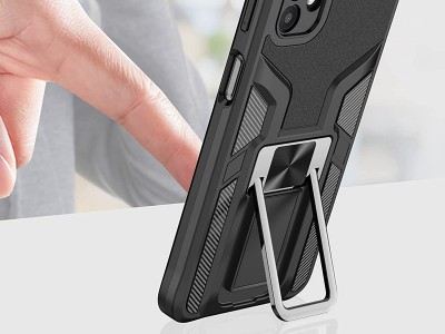 Fusion Protector Ring � Ochrann� kryt s ochranou kamery pre Samsung Galaxy A12 / A12 5G (�ierny) **AKCIA!!