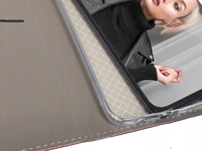 Leather Magnet Book � Ochrann� puzdro pre Samsung Galaxy A12 / A12 5G (bordov�)