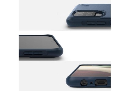 RINGKE Onyx Case Blue (modr�) - Ochrann� kryt pre Samsung Galaxy A12 / A12 5G