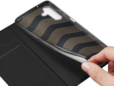 Luxusn� Slim Fit pouzdro (�ern�) pro Samsung Galaxy A13 5G