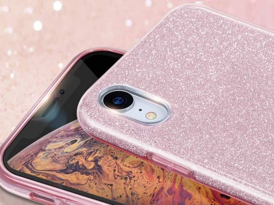 TPU Glitter Case (ruov) - Ochrann kryt s trblietkami pre Samsung Galaxy A13 5G **AKCIA!!