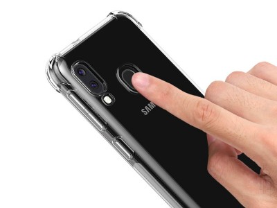 Shock Absorber Clear (ry) - Odoln kryt (obal) na Samsung Galaxy A40