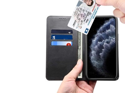 Leather Book Blue - Ochrann puzdro pre Samsung Galaxy A20e (modr)