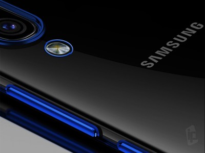 Glitter Series Blue (modr) - Ochrann kryt (obal) na Samsung Galaxy A20e