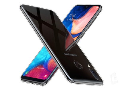 Ochranný kryt (obal) TPU Ultra Slim Clear (číry) na Samsung Galaxy A20e
