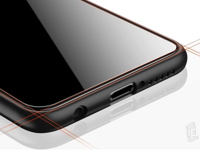 2.5D Glass - Tvrden ochrann sklo s pokrytm celho displeja pre Samsung Galaxy A21 (ierne) **AKCIA!!