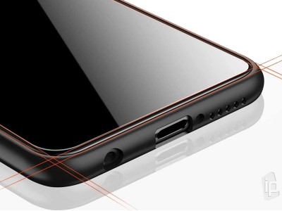 2.5D Glass - Tvrden� ochrann� sklo s pokryt�m cel�ho displeja pro Samsung Galaxy A21 (�ern�) **AKCIA!!