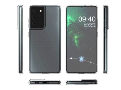 Ultra Clear - Ochrann� kryt pre Samsung Galaxy S21 Ultra (��ry)