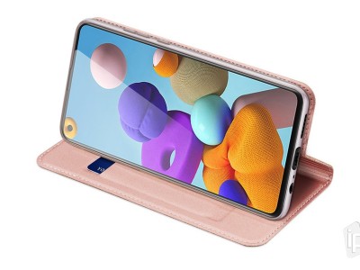 Luxusn Slim Fit puzdro (ruov) pre Samsung Galaxy A21S