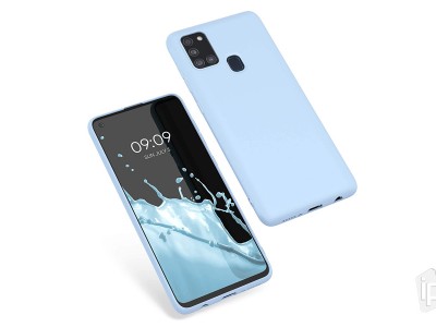 Jelly TPU Case � Ochrann� kryt pre Samsung Galaxy A21S (tmavomodr�)