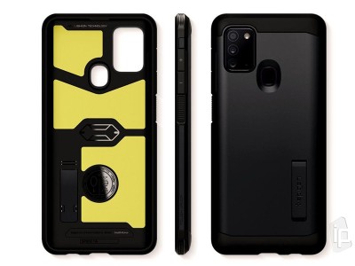 Spigen Tough Armor (tmavomodr�) - Luxusn� ochrann� kryt (obal) na Samsung Galaxy A21S