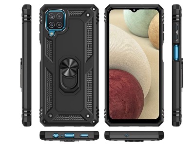 Fusion Ring Armor (�erven�) - Odoln� kryt (obal) na Samsung Galaxy A22 4G **AKCIA!!