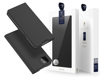 Luxusné Slim Fit puzdro pre Samsung Galaxy A22 5G (šedé)
